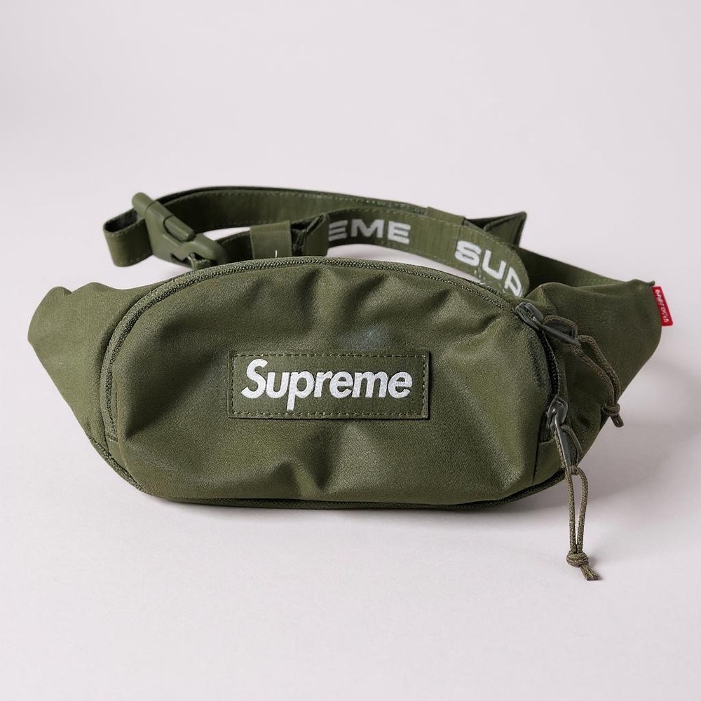 Supreme Green Belt Bag with Adjustable Strap